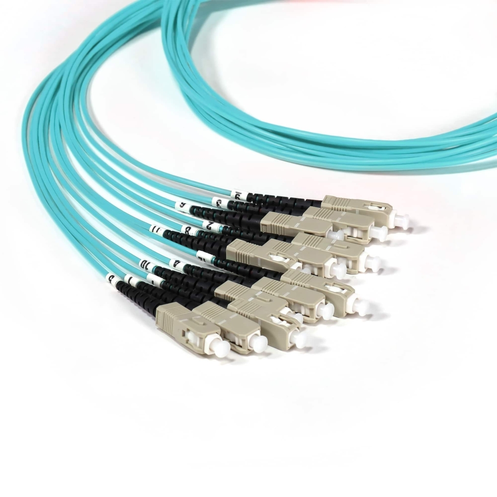 Preterminated Fiber Optic Cable Osp Armored F Multimode Om Sc