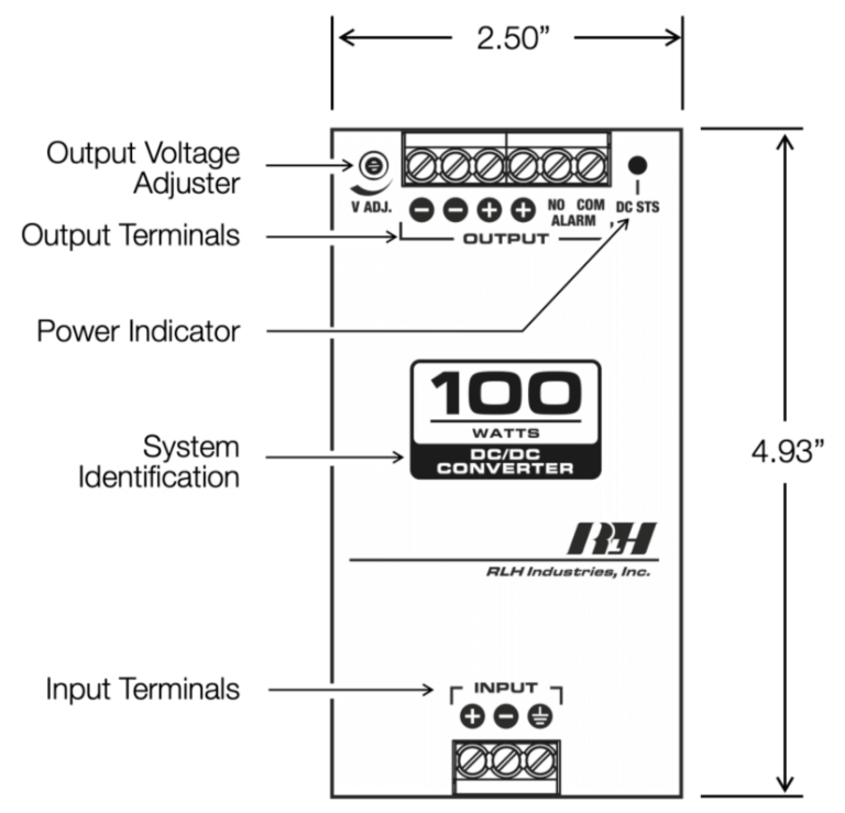 DC DC Converter RLH Industries Inc