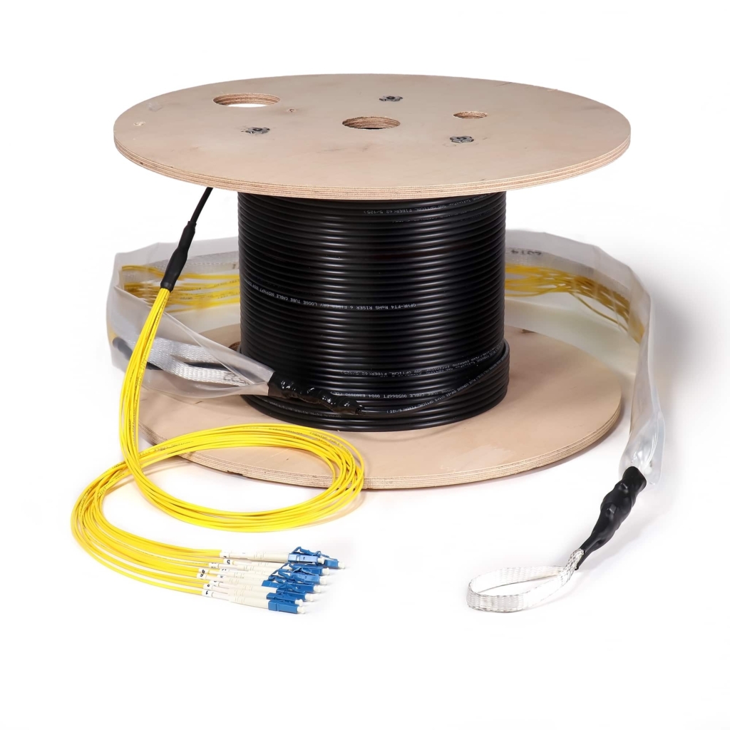 Fiber Cable Assembly, OSP, LC, Singlemode