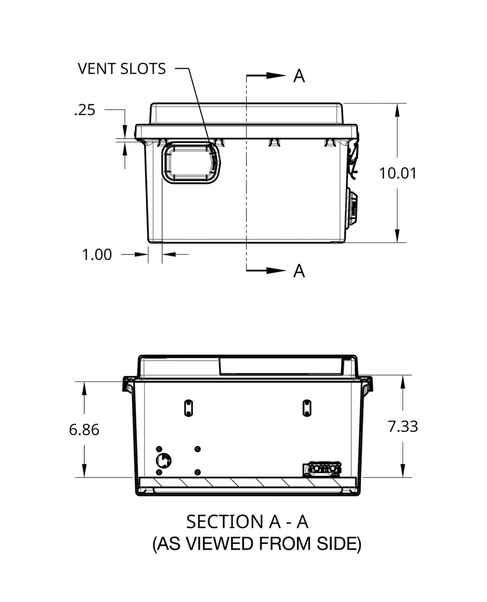 16″ x 14″ x 8″ Fiberglass Enclosure RLH Industries, Inc.