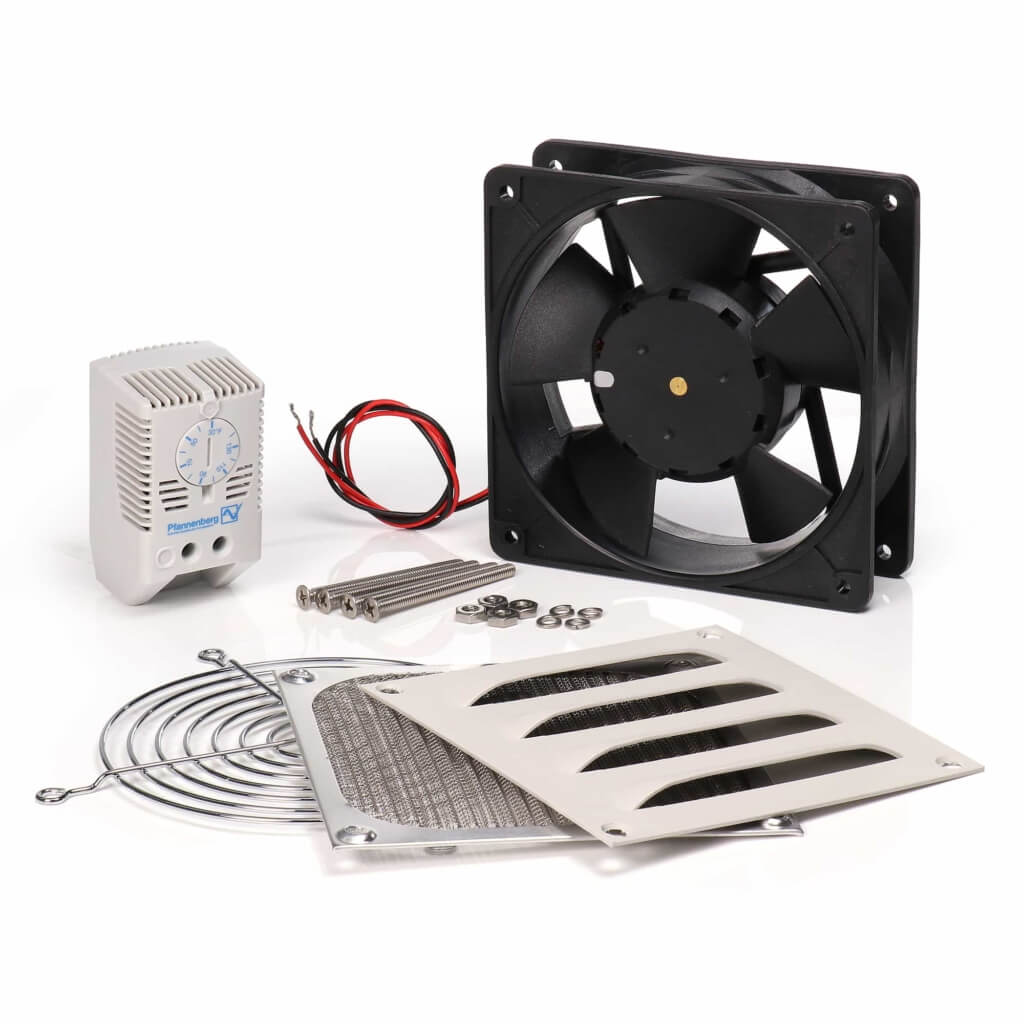 Fiber Optic Accessories - 24 VDC Auxiliary Fan Kit