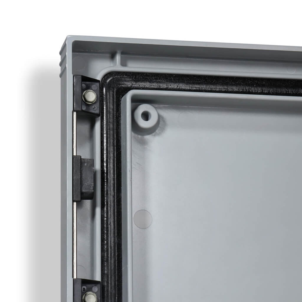 Enclosures - 24" x 24" x 16" Fiberglass Enclosure - Gasket Seal