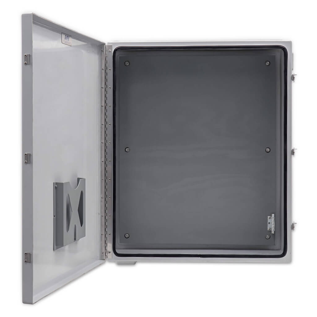 Enclosures - 36" x 30" x 16" Fiberglass Enclosure - Door Open