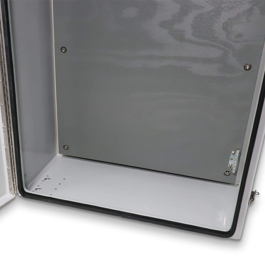 Enclosures - 36" x 30" x 16" Fiberglass Enclosure - Inside Bottom