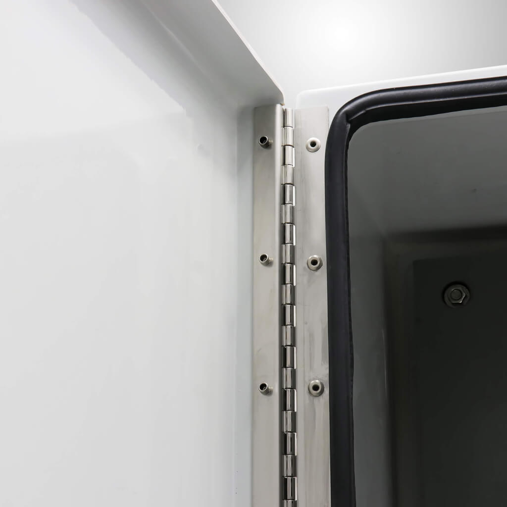 Enclosures - 36" x 30" x 16" Fiberglass Enclosure - Stainless Steel Hinge