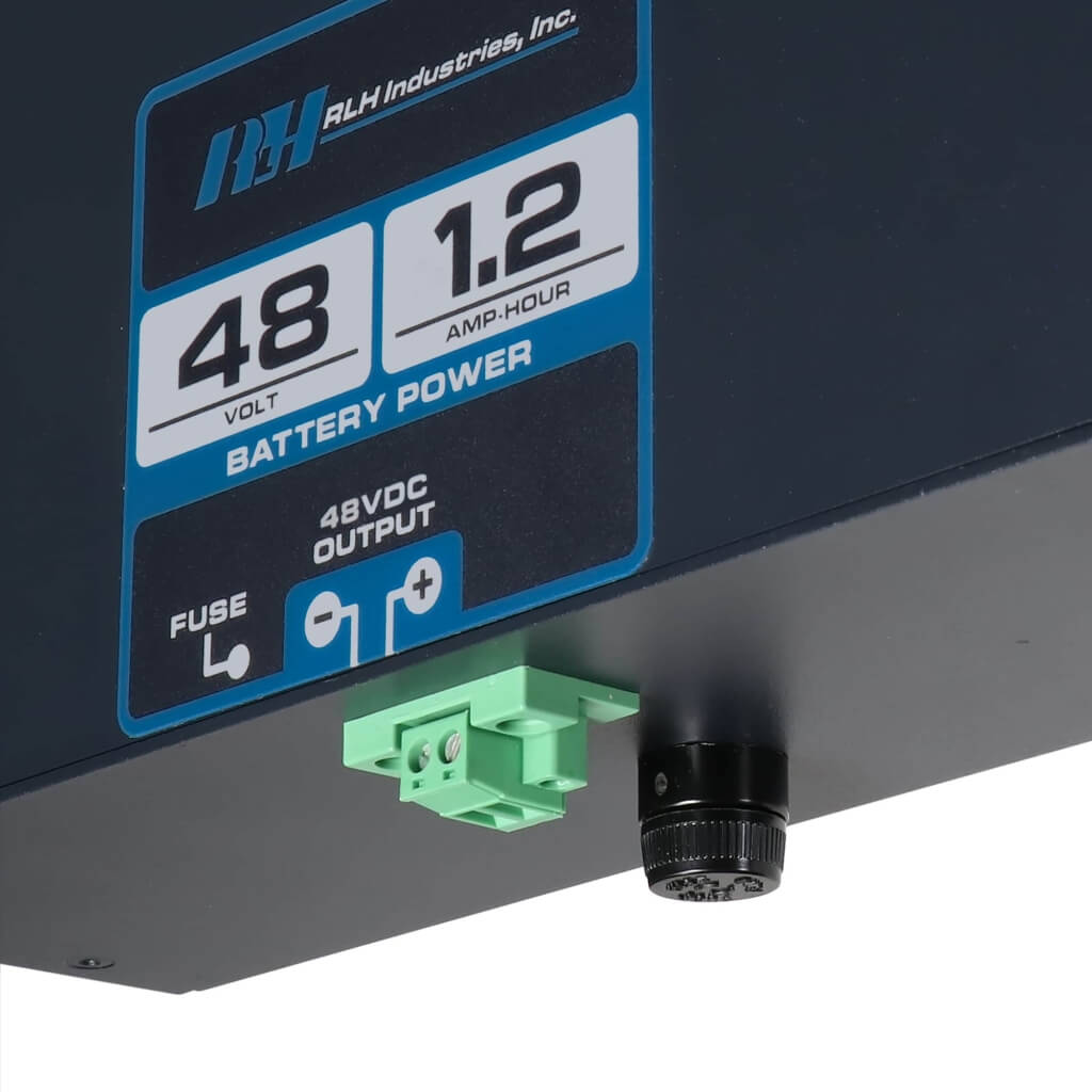 Power Supplies - 48VDC 1.2Ah Battery Pack - Terminal & Fuse