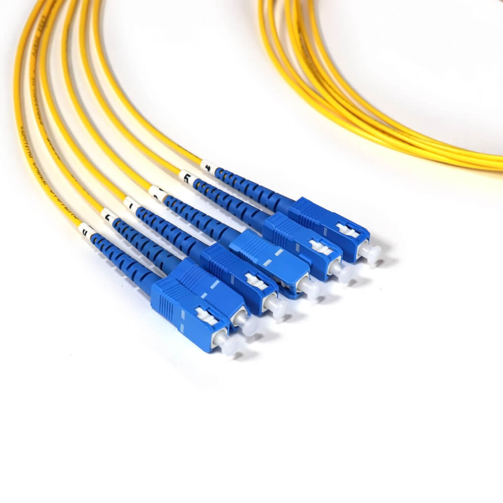 Preterminated Fiber Optic Cable, Indoor/Outdoor, 6F, Singlemode, LC ...