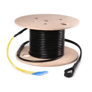 Fiber Cable Assembly, OSP Armored, SC, Singlemode