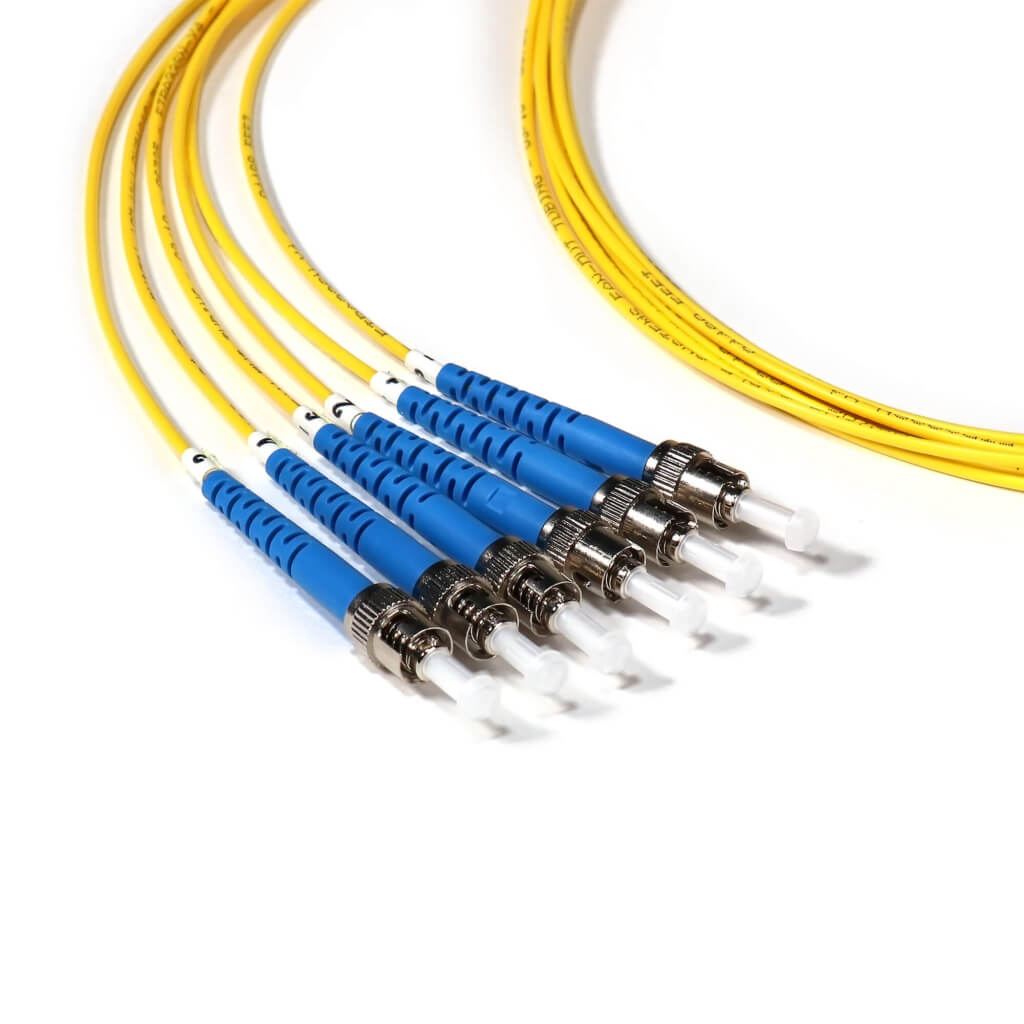 Preterminated Fiber Optic Cable Indoor Outdoor F Singlemode St