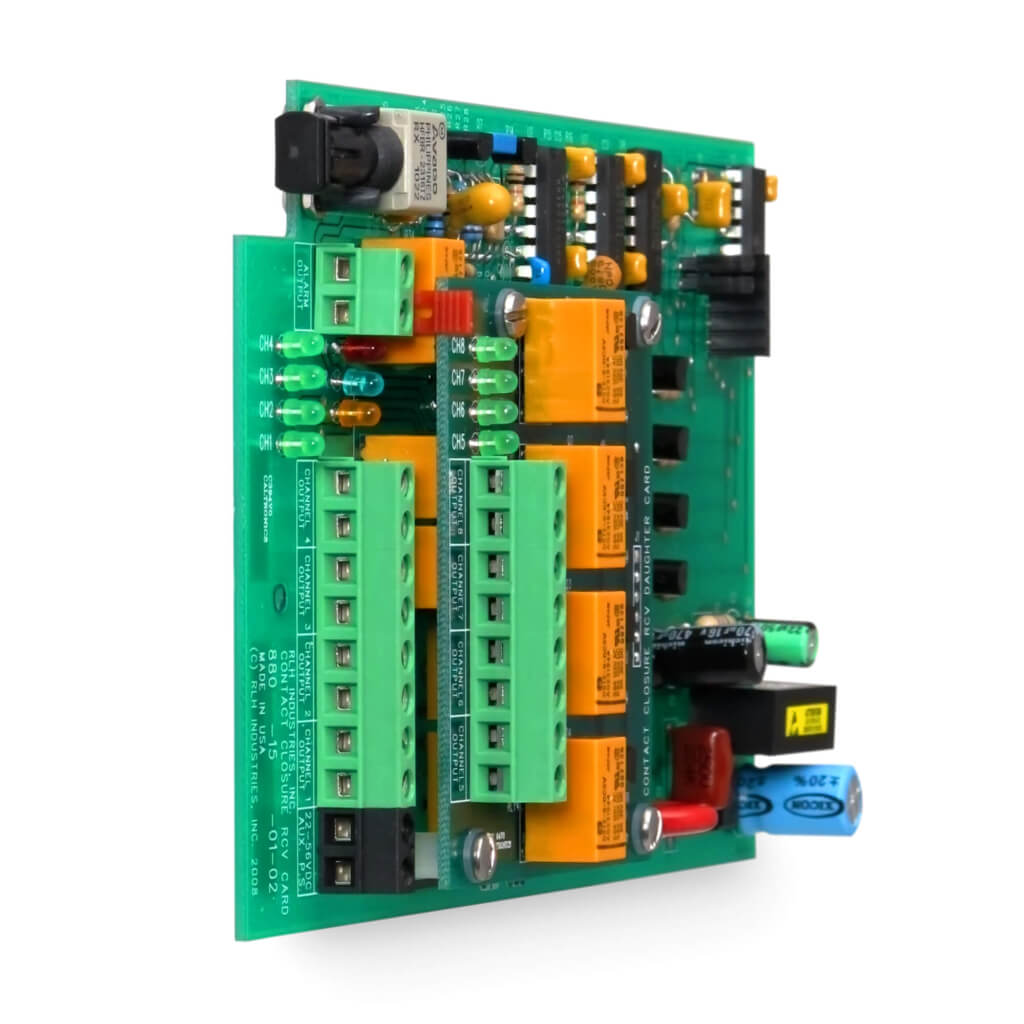 Fiber Optic Isolation Systems - 8 Channel Contact Closure