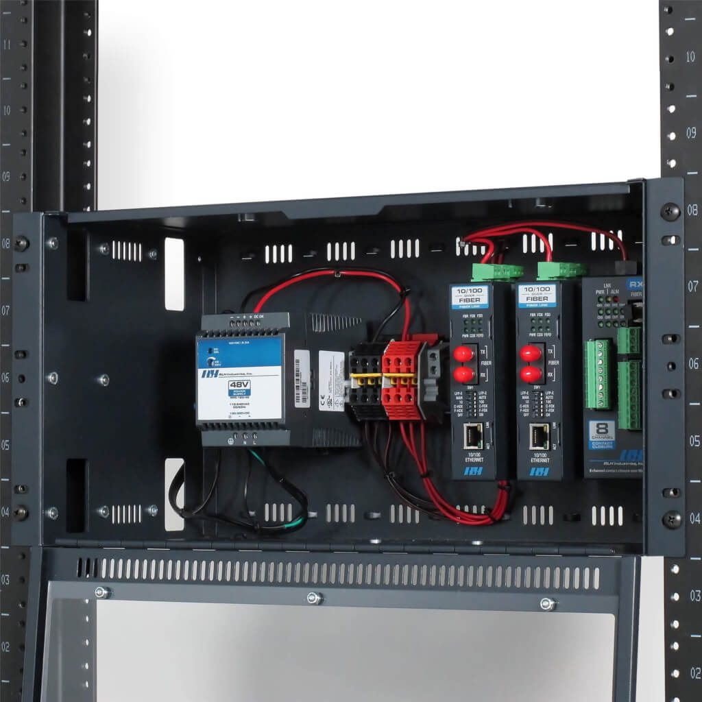 Fiber Optic Accessories - DIN Rail Housing Installation