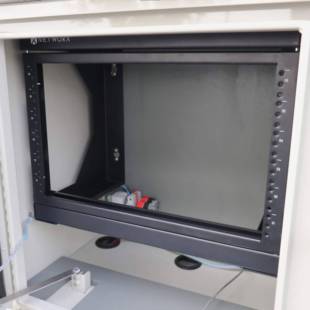 Custom Enclosure - Dual-Door Telecom Enclosure - Rack