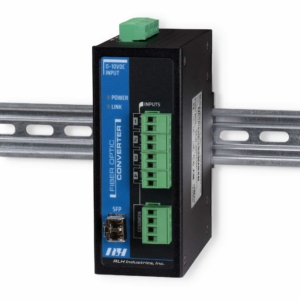 4 Channel 0~10VDC Fiber Converter with SFP