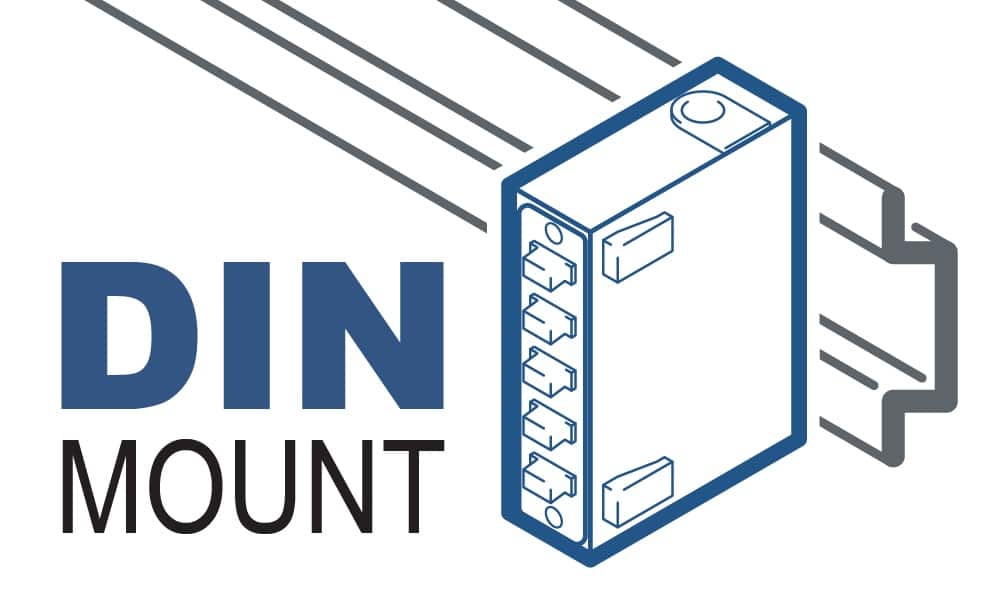 Fiber Patch Panels DIN Mount