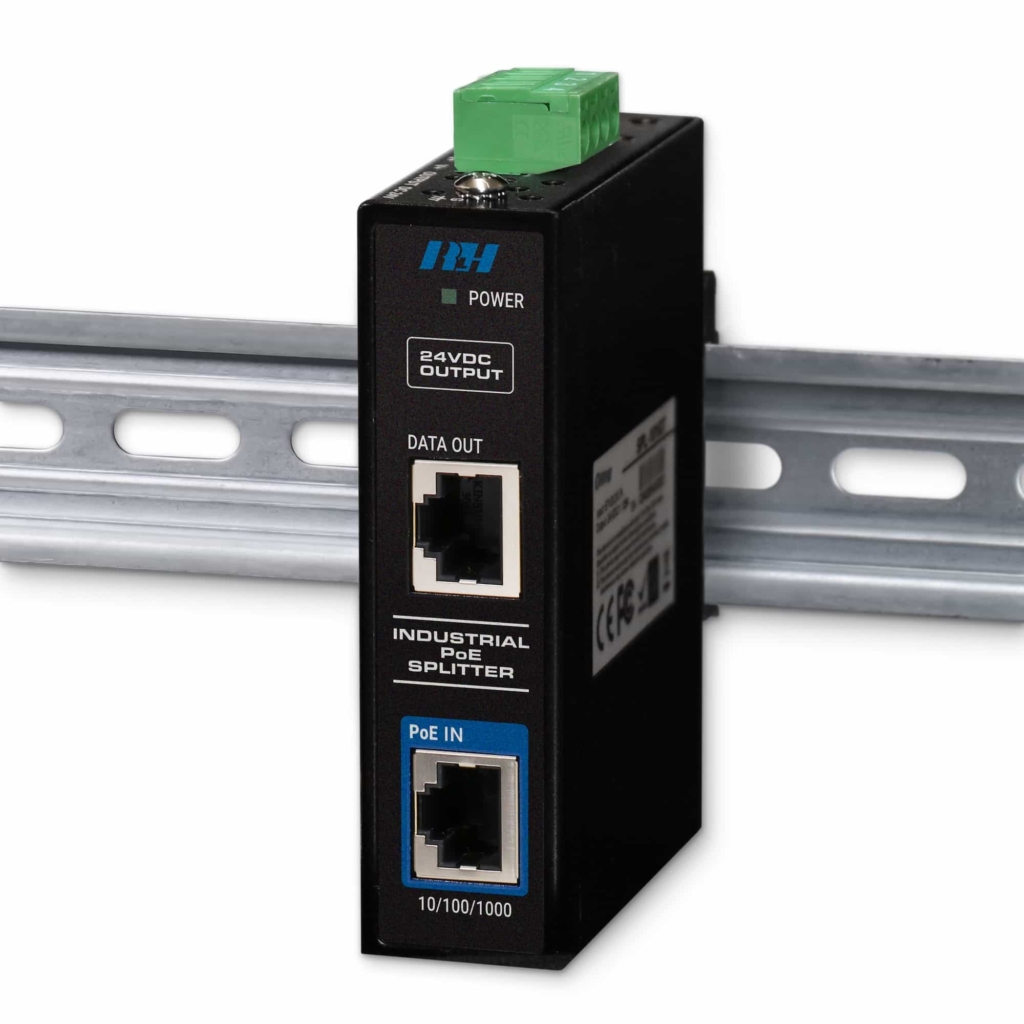 Industrial Ethernet Switches - Industrial 1-Port Gigabit PoE+ Splitter