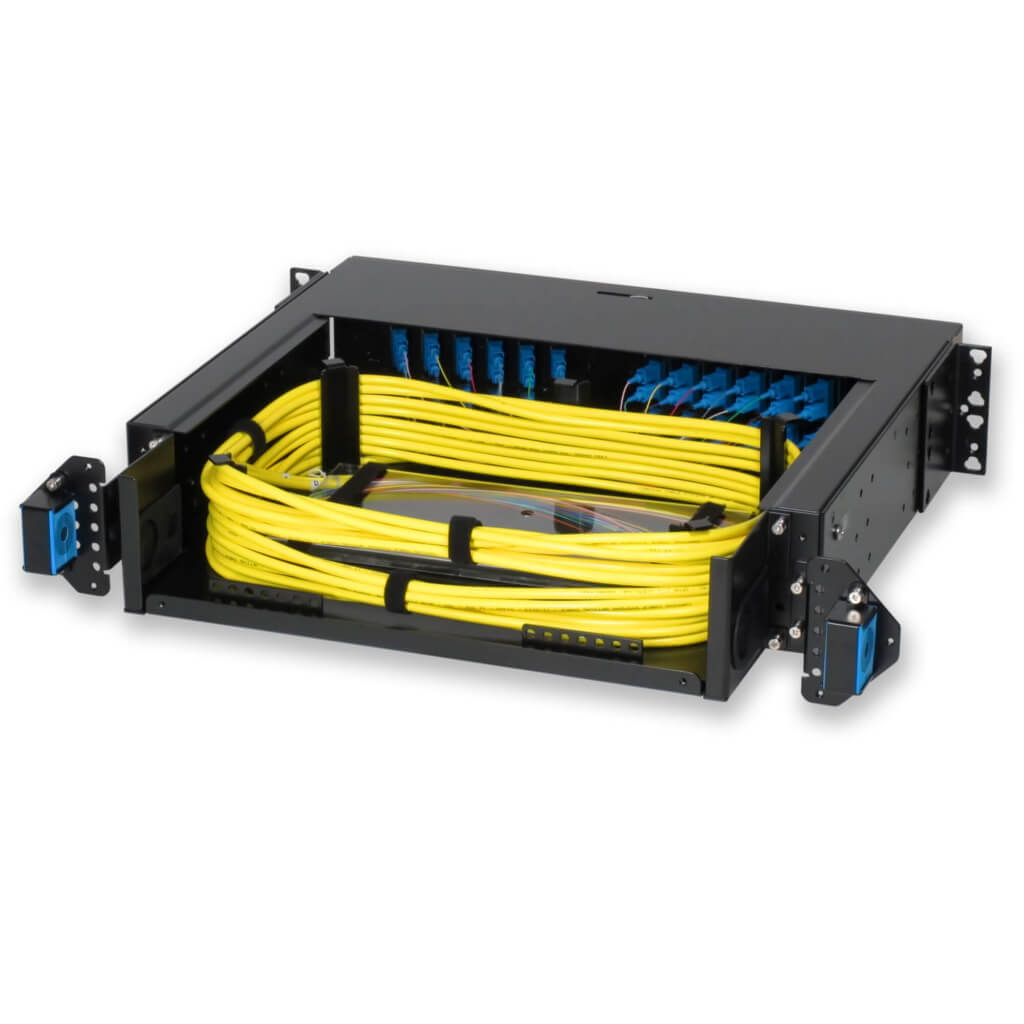 Fiber Patch Panels - Optimum 2RU Fiber Patch Panel