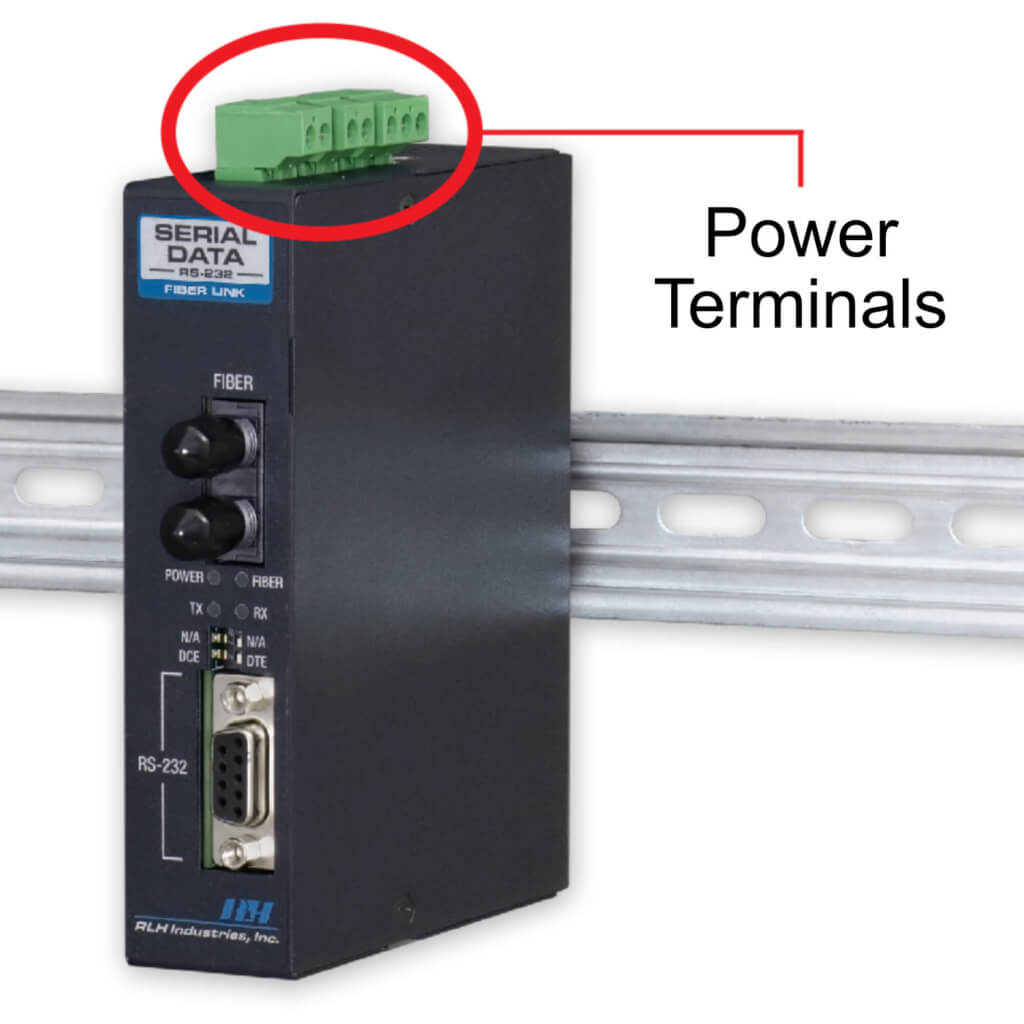 Power Terminal Connection with External Power Supply