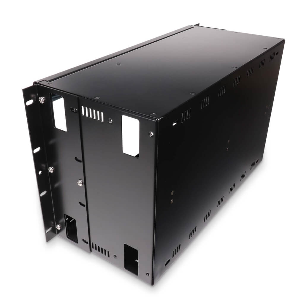 Custom Enclosure - Rack Mountable DIN Enclosure - Rear