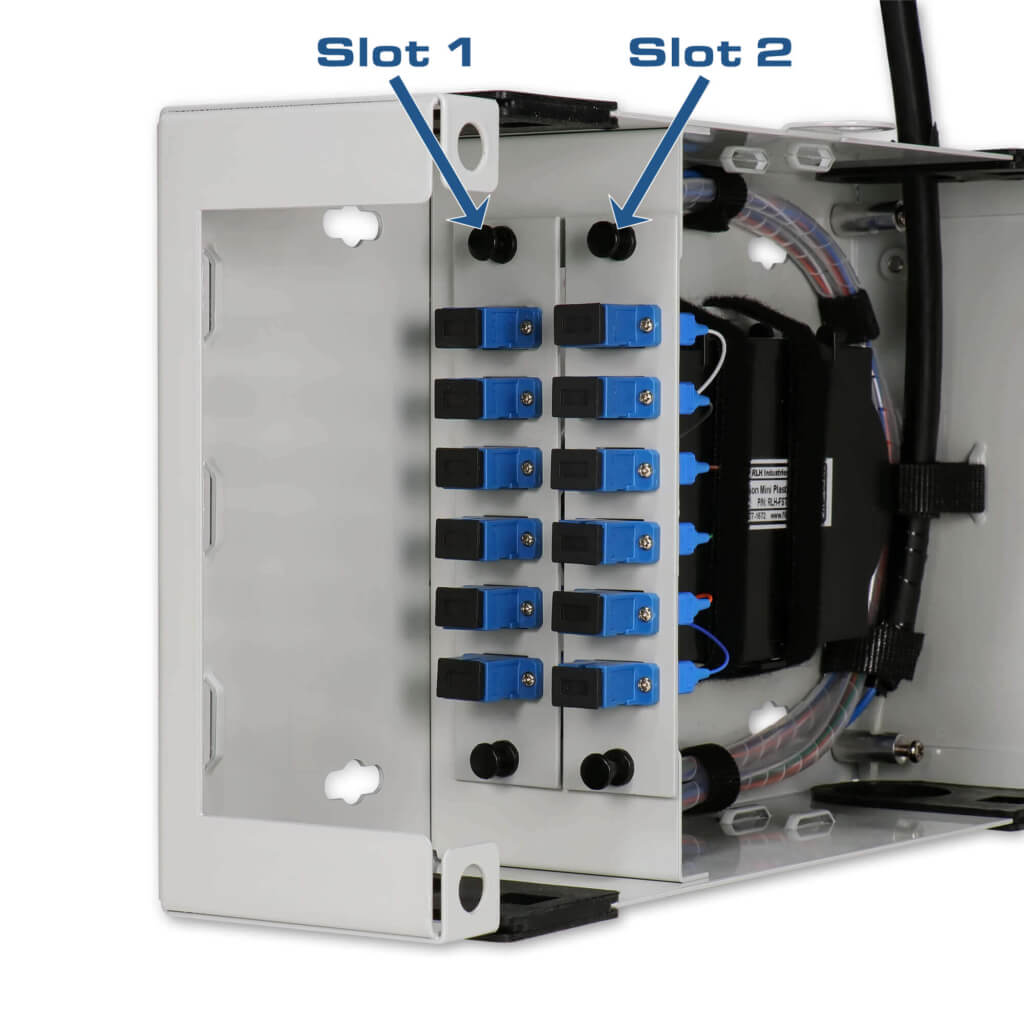 Scorpion 2 Plate Fiber Patch Panel