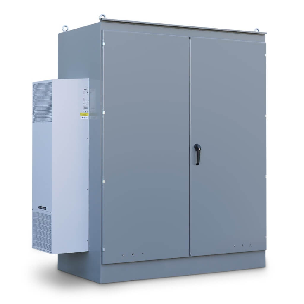 Custom Enclosure - Telecom Equipment Enclosure - Closed